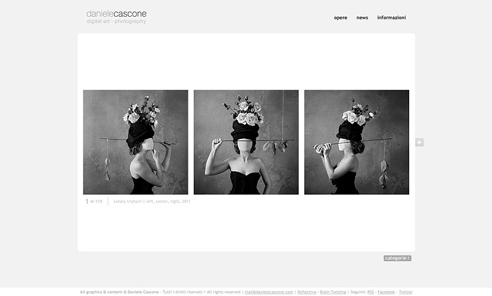 DanieleCascone.com: nuova versione del sito (11.0)